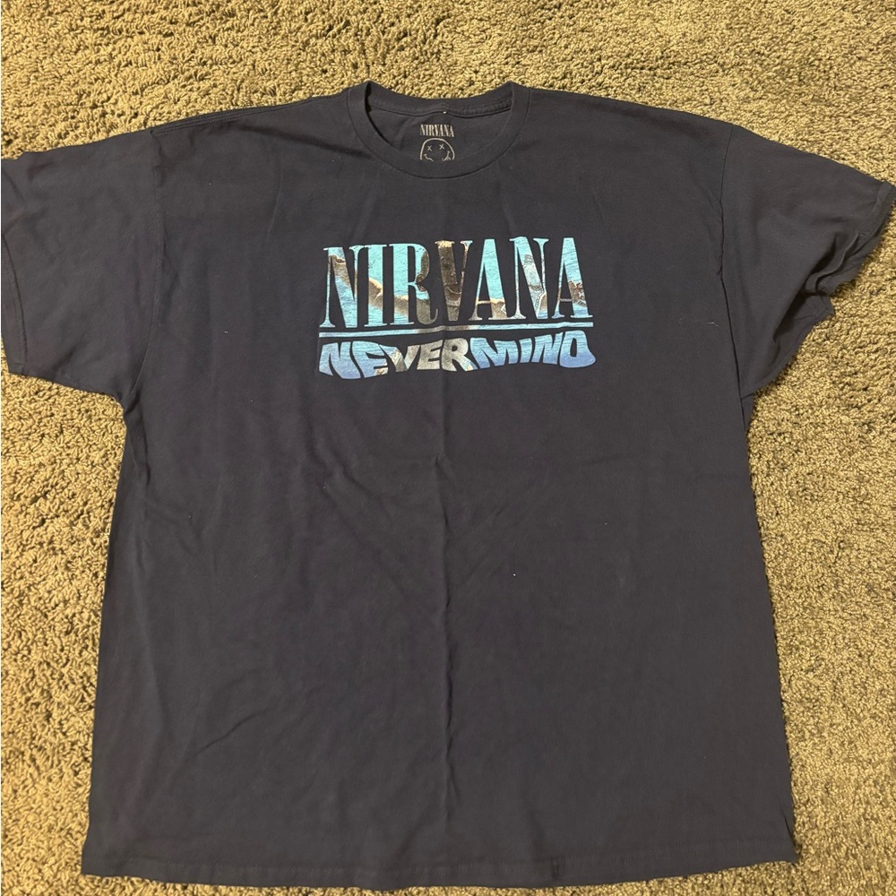 NIRVANA Nevermind Black Tee